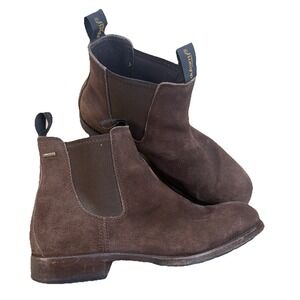 Dubarry of Ireland Kerry Brown Leather Gore-Tex Chelsea Boots Ankle 43